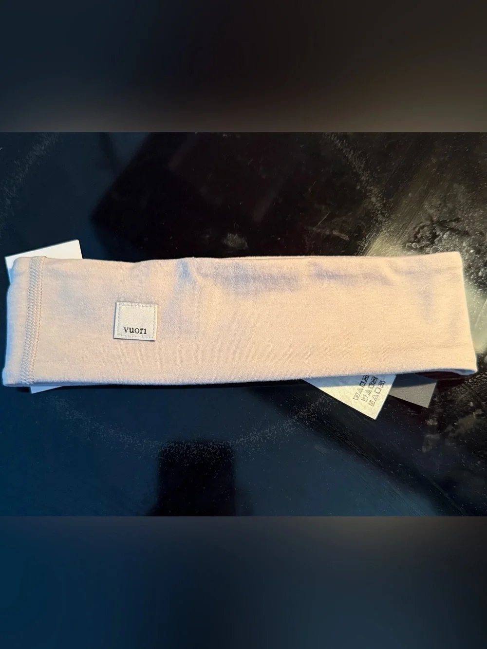 Vuori Halo Headband Ecru Heather